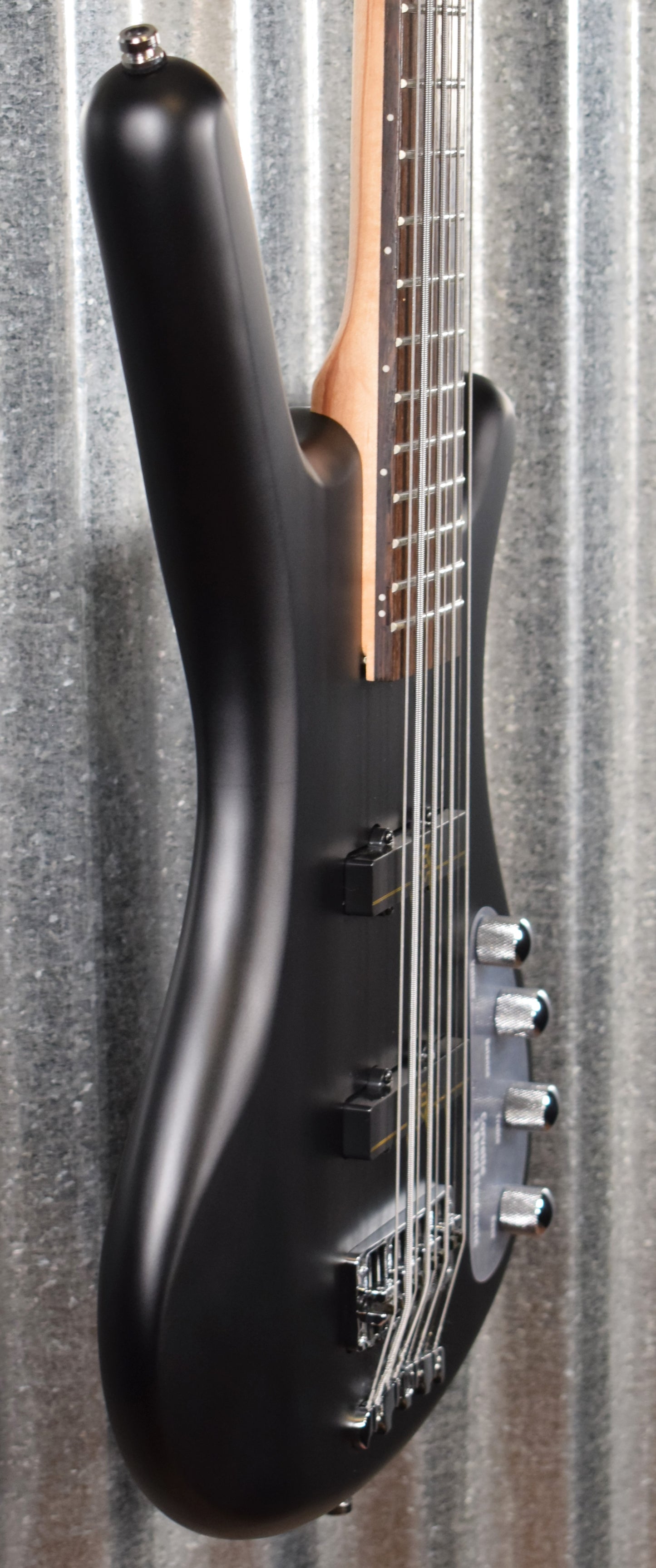 Warwick Rockbass Corvette Basic Satin Nirvana Black Active 8 String Bass & Bag #6420