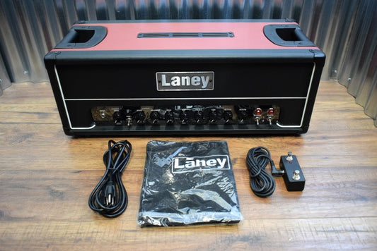 Laney GH50R All Tube  2 Channel 50 Watt Guitar Amplifier Head Demo