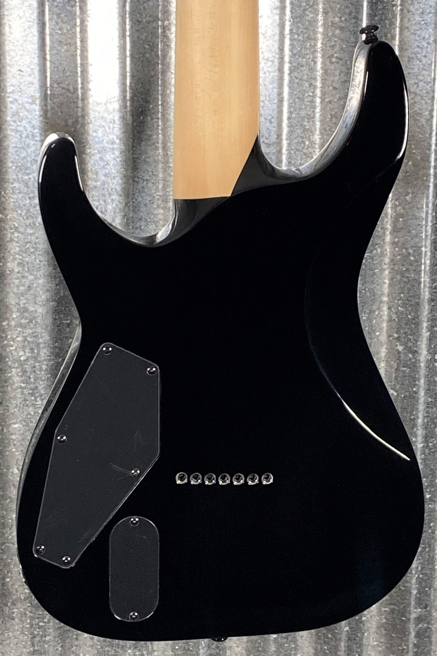 ESP LTD M-1007HT Hard Tail Burl Black Fade 7 String Guitar LM1007HTBPBLKFD #1232 Used
