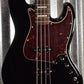 G&L USA JB 4 String Jazz Bass Jet Black & Case 2020 #9102