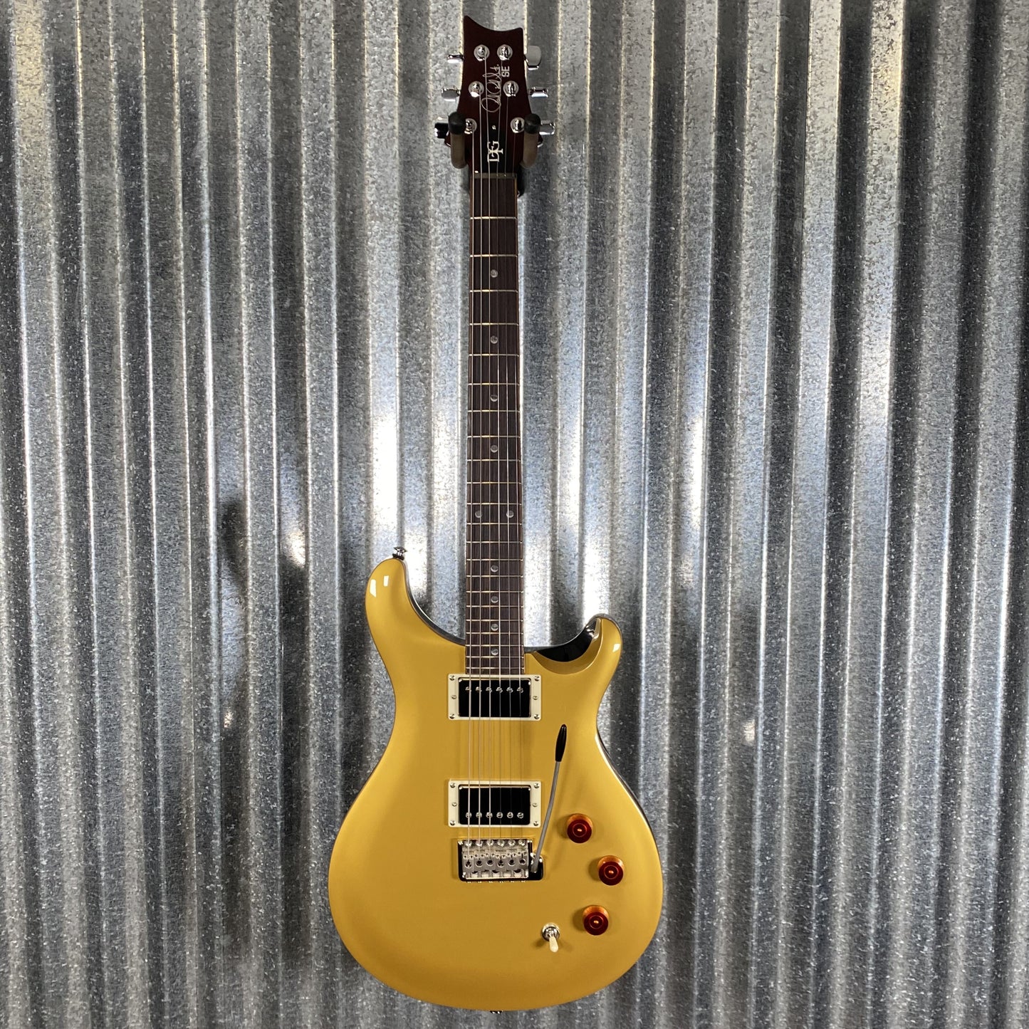 PRS Paul Reed Smith SE DGT Moons Gold Top Guitar & Bag #3265