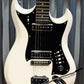 Hagstrom RetroScape Series HII Electric Guitar White Gloss H2 #776
