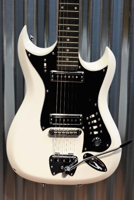 Hagstrom RetroScape Series HII Electric Guitar White Gloss H2 #776