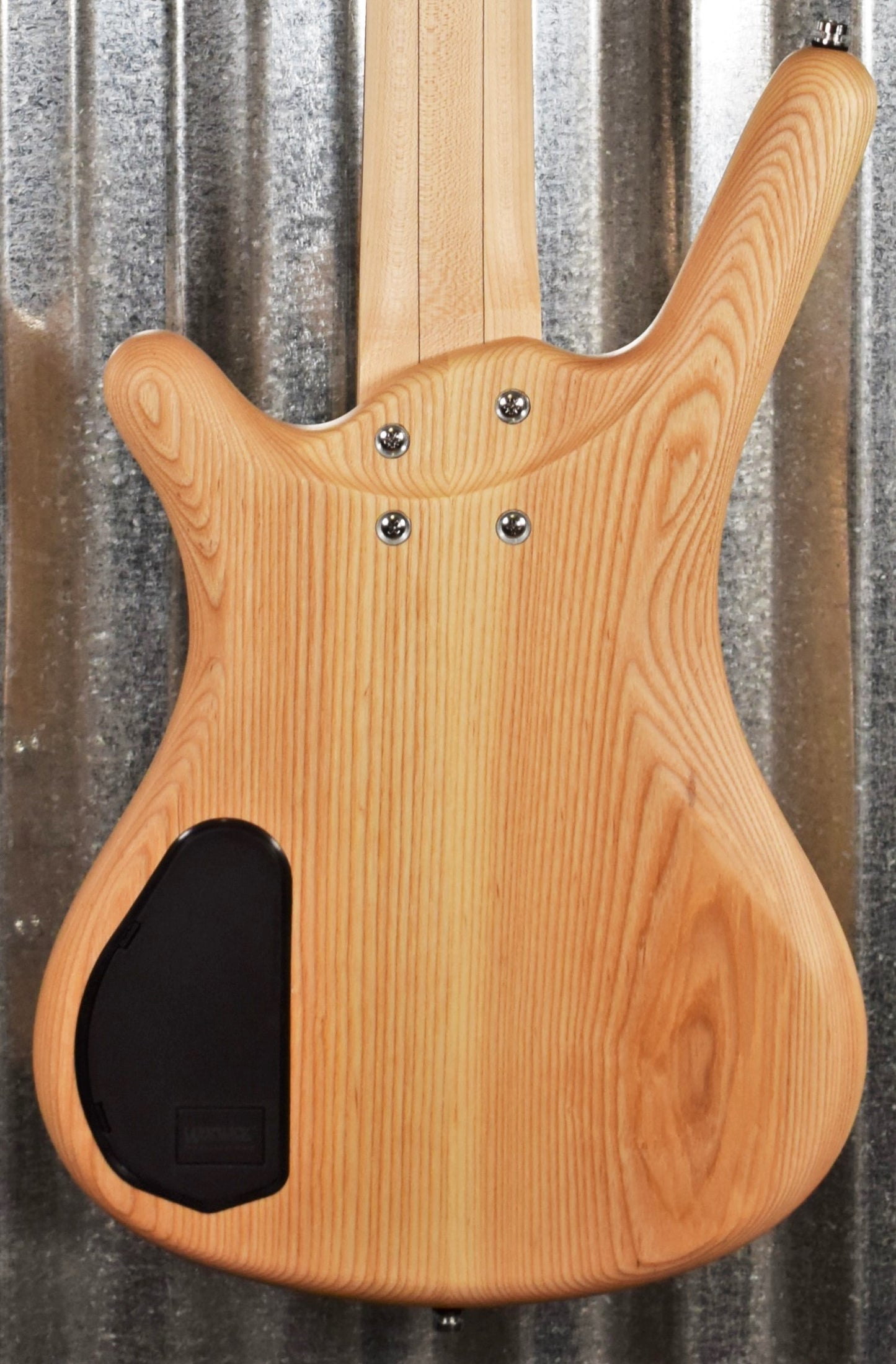 Warwick Rockbass Corvette $$ Double Buck Trans Satin Natural Active 5 String Bass & Bag #7820