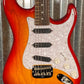G&L USA Legacy Special Cherryburst Guitar & Case #5224