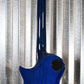 ESP E-II Eclipse Blue Natural Fade Guitar & Case Japan EIIECBMBLUNDFD #5193