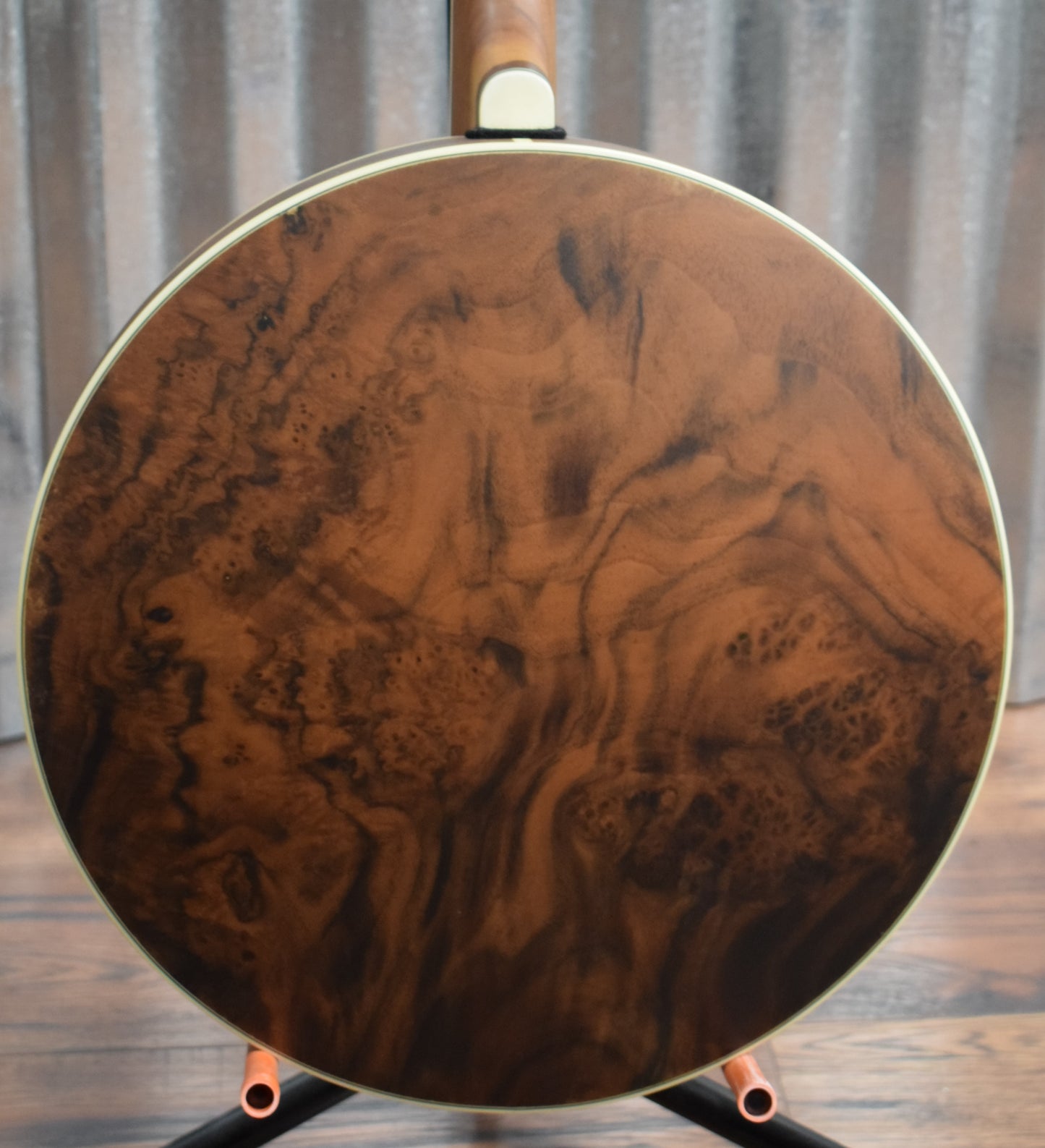 Ortega Guitars Falcon OBJ550WTE-SNT Satin Walnut 4 String Tenor Banjo & Bag #0006