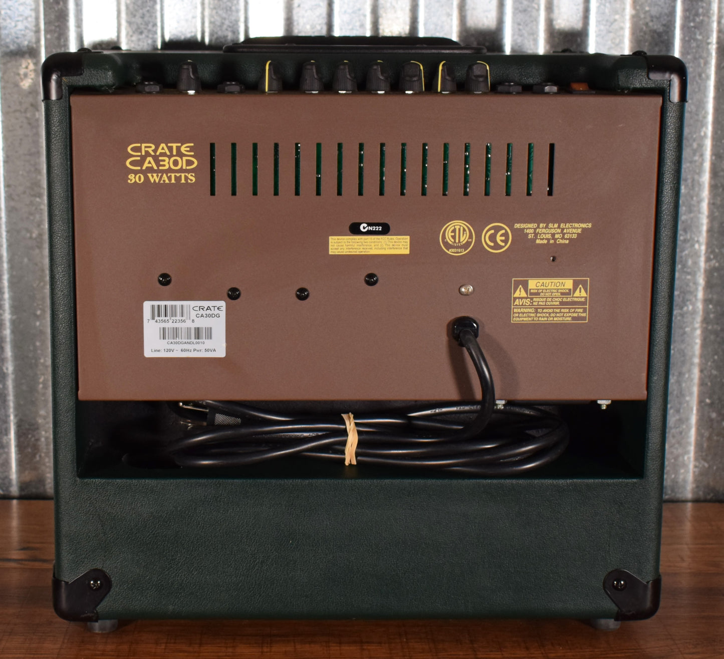 Crate CA30DG Taos 1x8" 30 Watt Acoustic Guitar Combo Amplifier Used