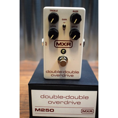 Dunlop MXR M250 Double Double Overdrive Guitar Effect Pedal