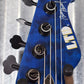 ESP LTD BB-1005 Bunny Brunel 5 String Bass Quilt Maple Black Aqua & Case LBB1005QMBLKAQ #0383