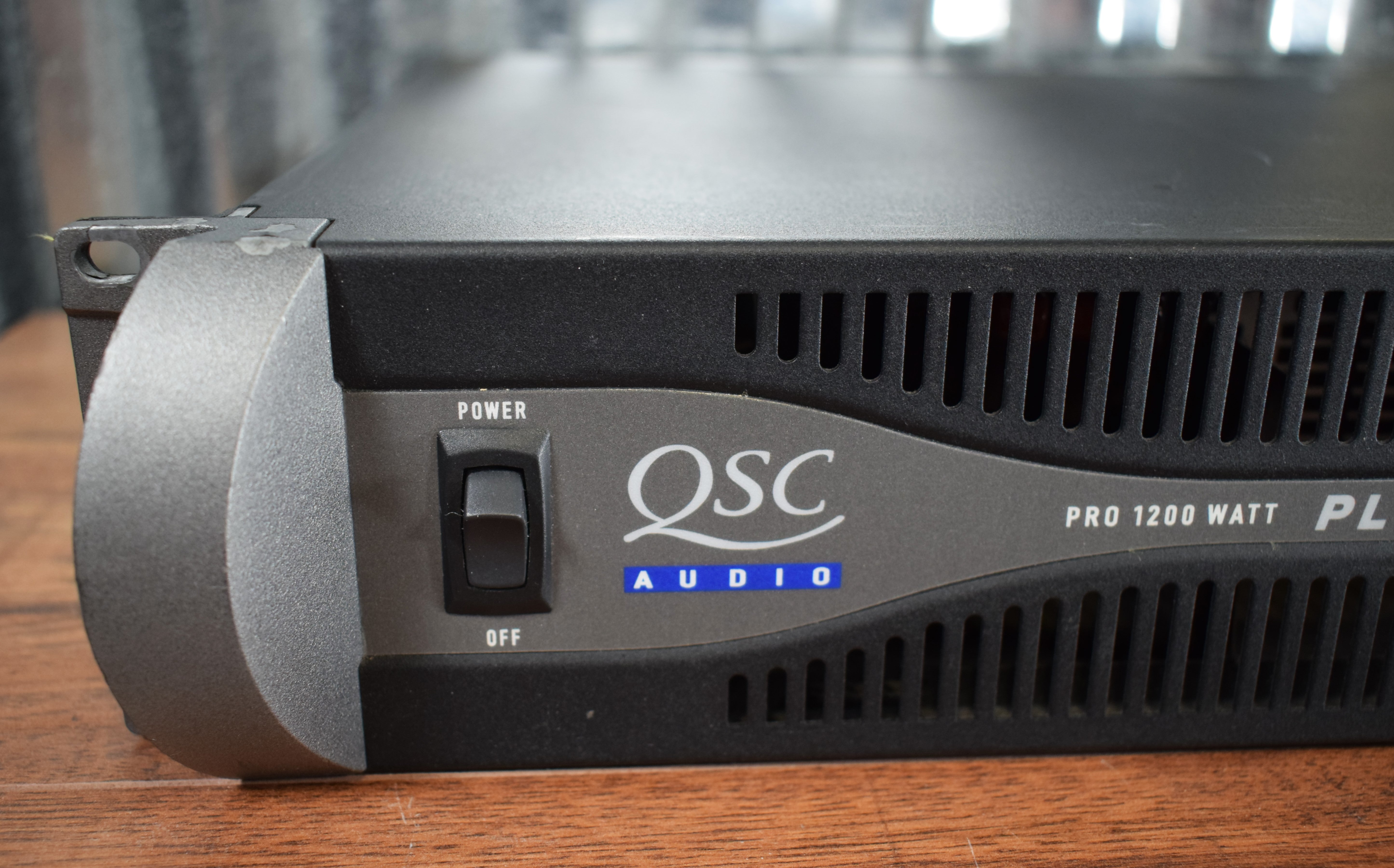 QSC Audio PLX1202 Pro 1200 Watt Two Channel Power Amplifier Used