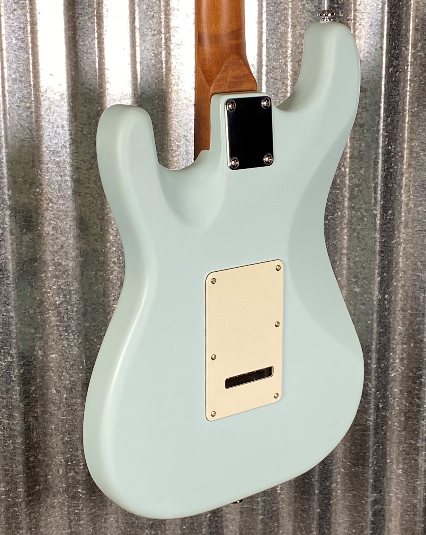 Musi Capricorn Classic HSS Stratocaster Matte Baby Blue Guitar #5100 Used