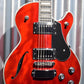 Hagstrom Swede F Wild Cherry Transparent Semi Hollow Electric Guitar #0363 Demo