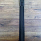 LM Products GP-25 BK Premium Leather Double Stitched Onyx Guitar Strap