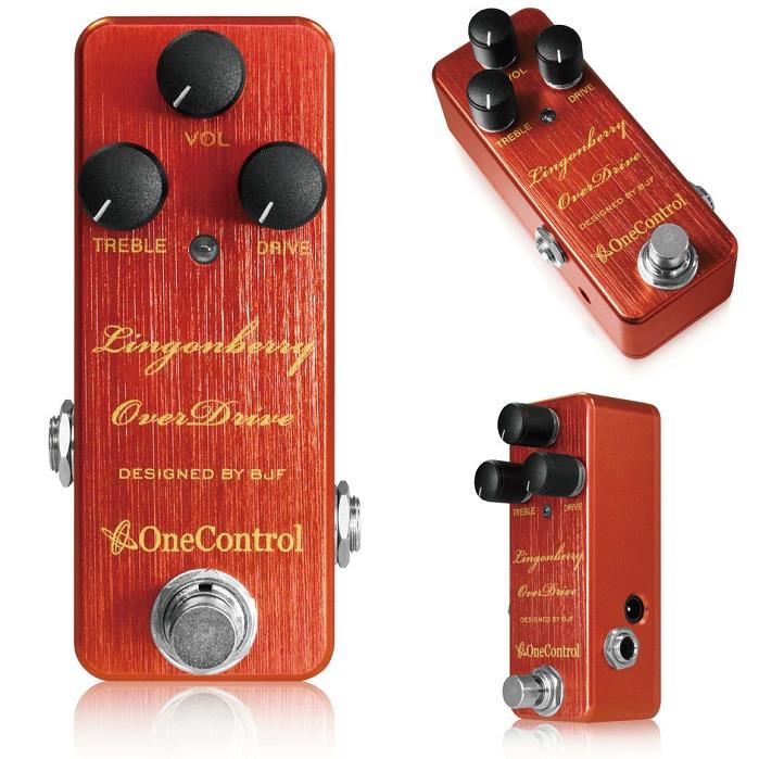 One Control BJF Lingonberry Overdrive Limited Edition Guitar Effect Pedal