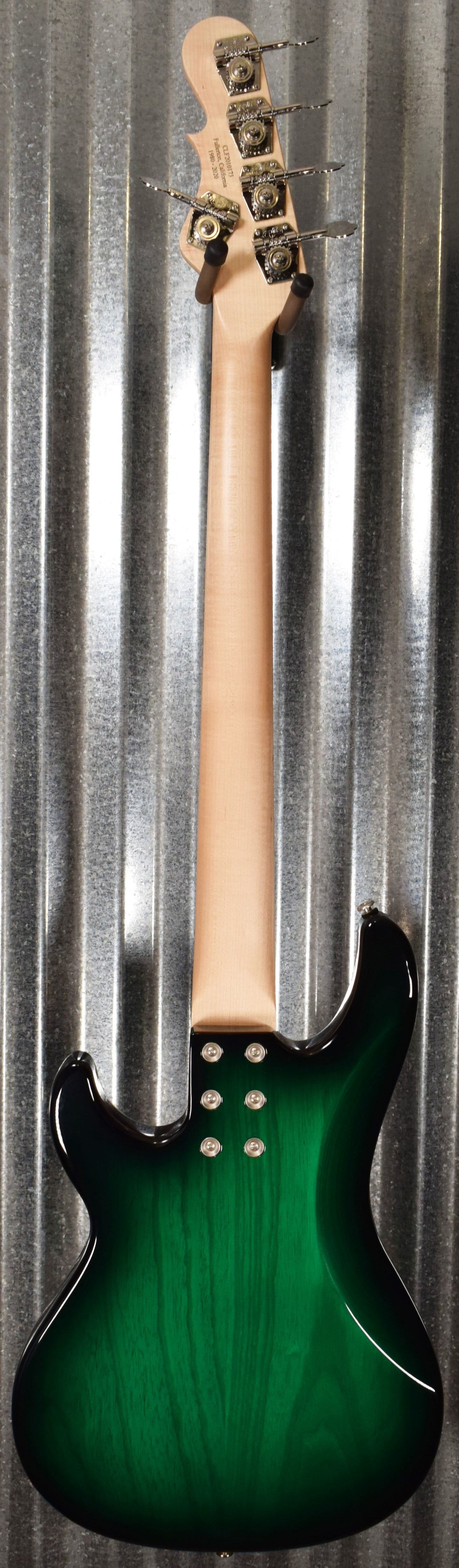 G&L USA Kiloton 5 String Bass Greenburst & Case 2020 #0173