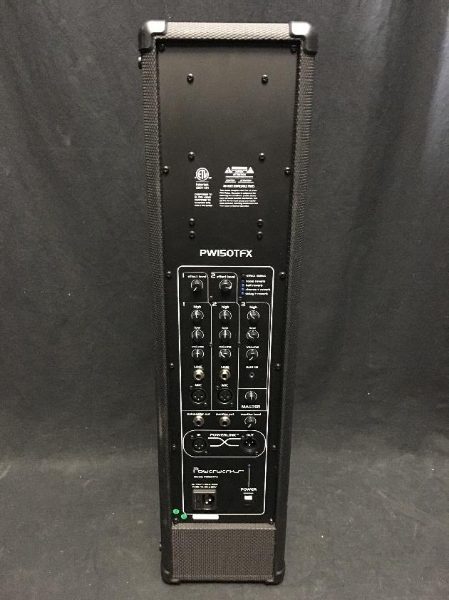 Powerwerks PW150TFX 150 Watt Powered Personal PA System #3001 *