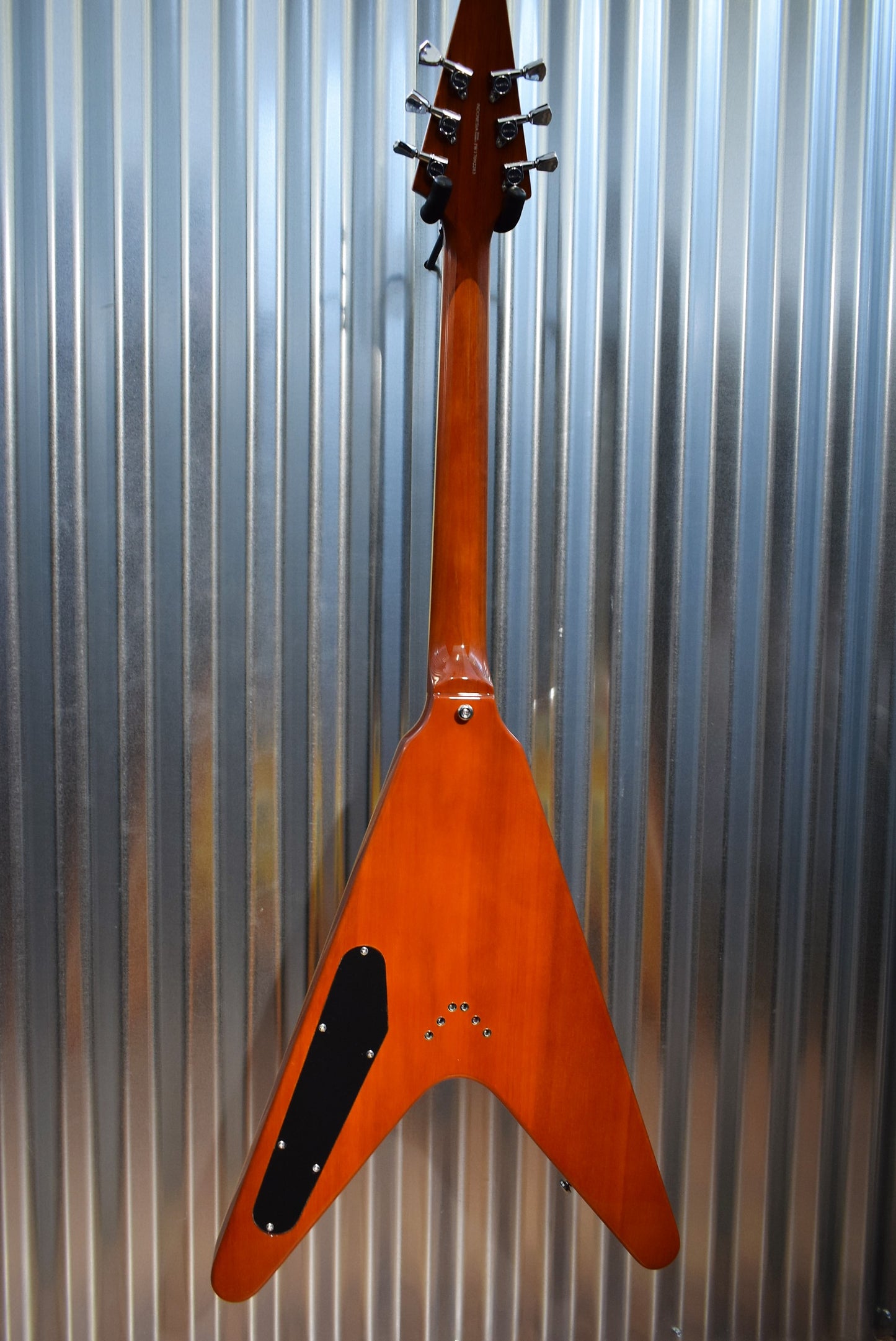Hamer Vector Mahogany Flying V Cherry Sunburst Electric Guitar & Bag #2283