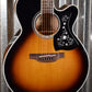 Takamine EF450C Brown Sunburst Acoustic Electric Guitar & Case EF450SCTTBSB #0837 Used