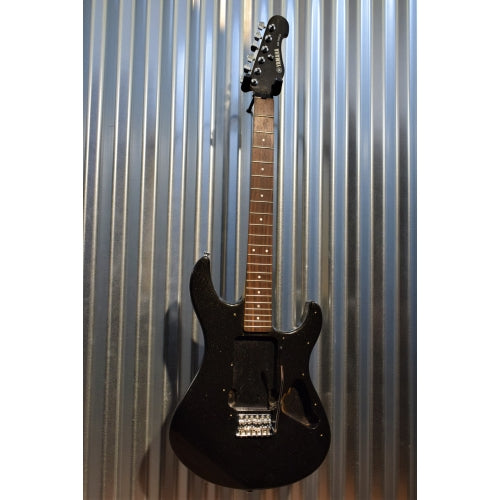 Yamaha EG 112C2 Metallic Black Guitar Body Neck Tremolo Tuner Project Parts Used