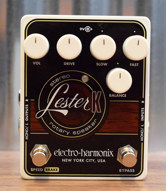 Electro-Harmonix EHX Lester K Rotary Speaker Emulator Guitar Effect Pedal