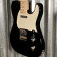 G&L USA ASAT Classic Jet Black Guitar & Bag #3002 Used