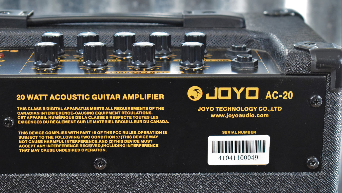 Joyo AC-20 Vocal & Acoustic Guitar Amplifier Used