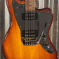 G&L USA CLF Research Doheny V12 Old School Tobacco Sunburst Guitar & Case Blem #7300