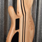 Cort Artisan A5 Plus SCMS Single Cut Multi Scale 5 String Bass Open Pore Natural & Case Blem #7710