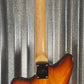 G&L USA CLF Research Doheny V12 Old School Tobacco Sunburst Guitar & Case Blem #7300