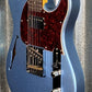 G&L Tribute ASAT Classic Bluesboy Lake Placid Blue Semi Hollow Guitar Blem #2127