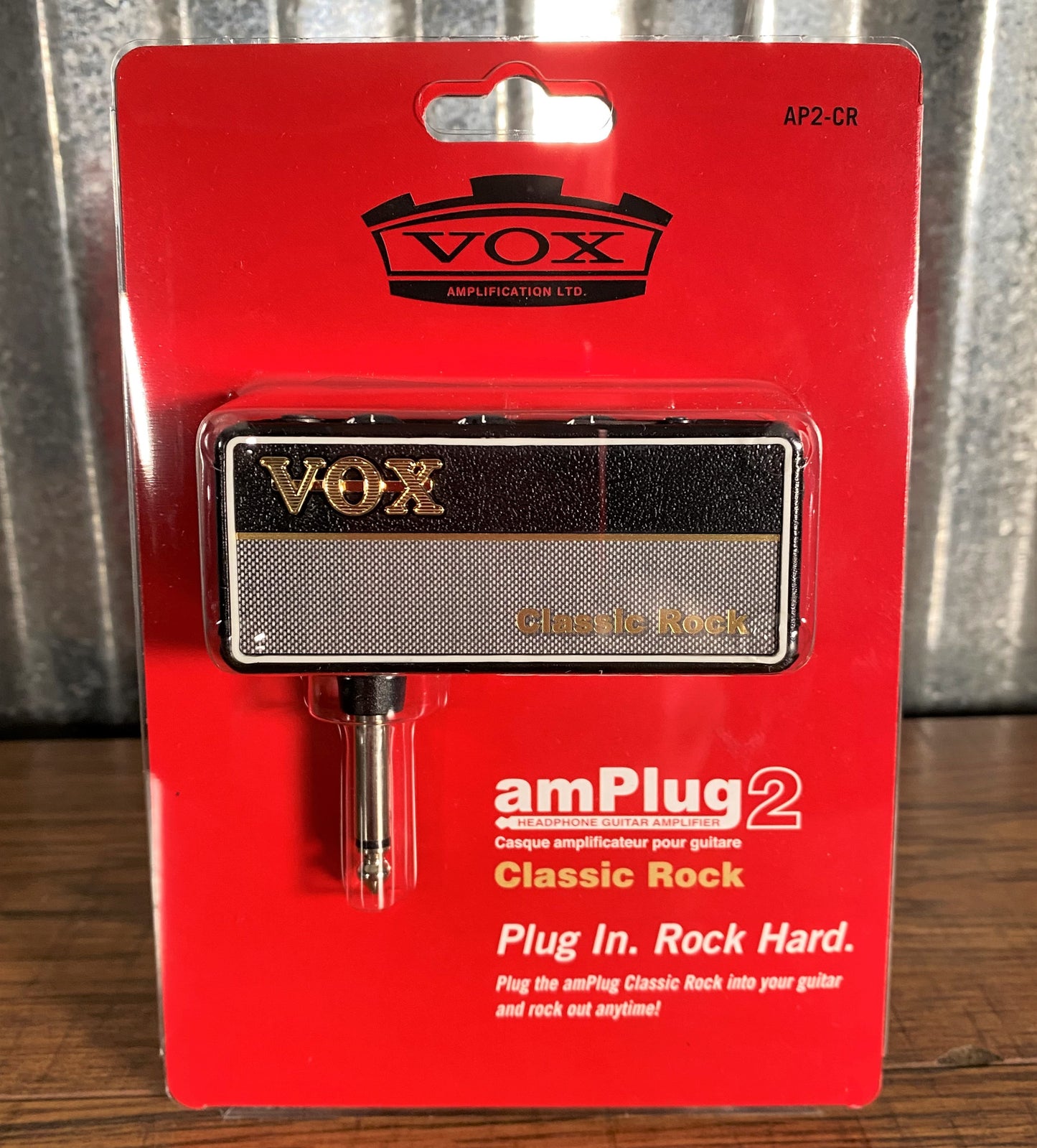 VOX amPlug CLASSIC ROCK G2 Plug In Guitar Practice Headphone Amplifier AP2CR