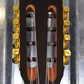 Ortega Hydra Dual Neck Acoustic Electric 8 & 4 String Tenor Ukulele Ziricote & Bag