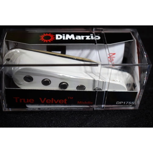 DiMarzio DP175 True Velvet Middle Strat Single Coil Guitar Pickup DP175SW White