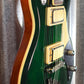 Supro 1296BG Silverwood Trans British Racing Green Guitar & Bag Demo #0567