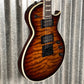ESP LTD EC-1000 Evertune Bridge Dark Brown Sunburst Guitar & Bag EC1000ETQMDBSB #1524 B Stock