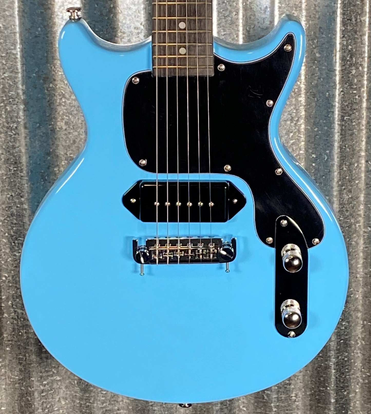 Westcreek DC LP Junior P90 Daphne Blue Guitar #0082 Used