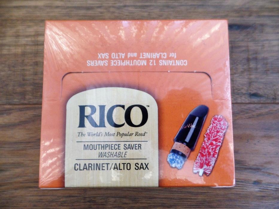 Rico Mouthpiece Saver Clarinet Alto Saxophone Pack of 12