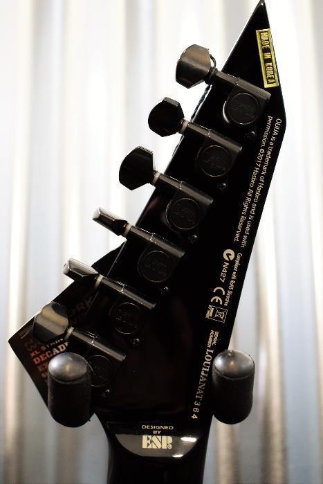 ESP LTD KH Ouija Natural Quilt Kirk Hammett Limited Edition Guitar & Case #364