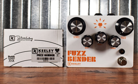 Keeley Electronics Fuzz Bender 3 Transistor Hybrid Fuzz Guitar Effect Pedal