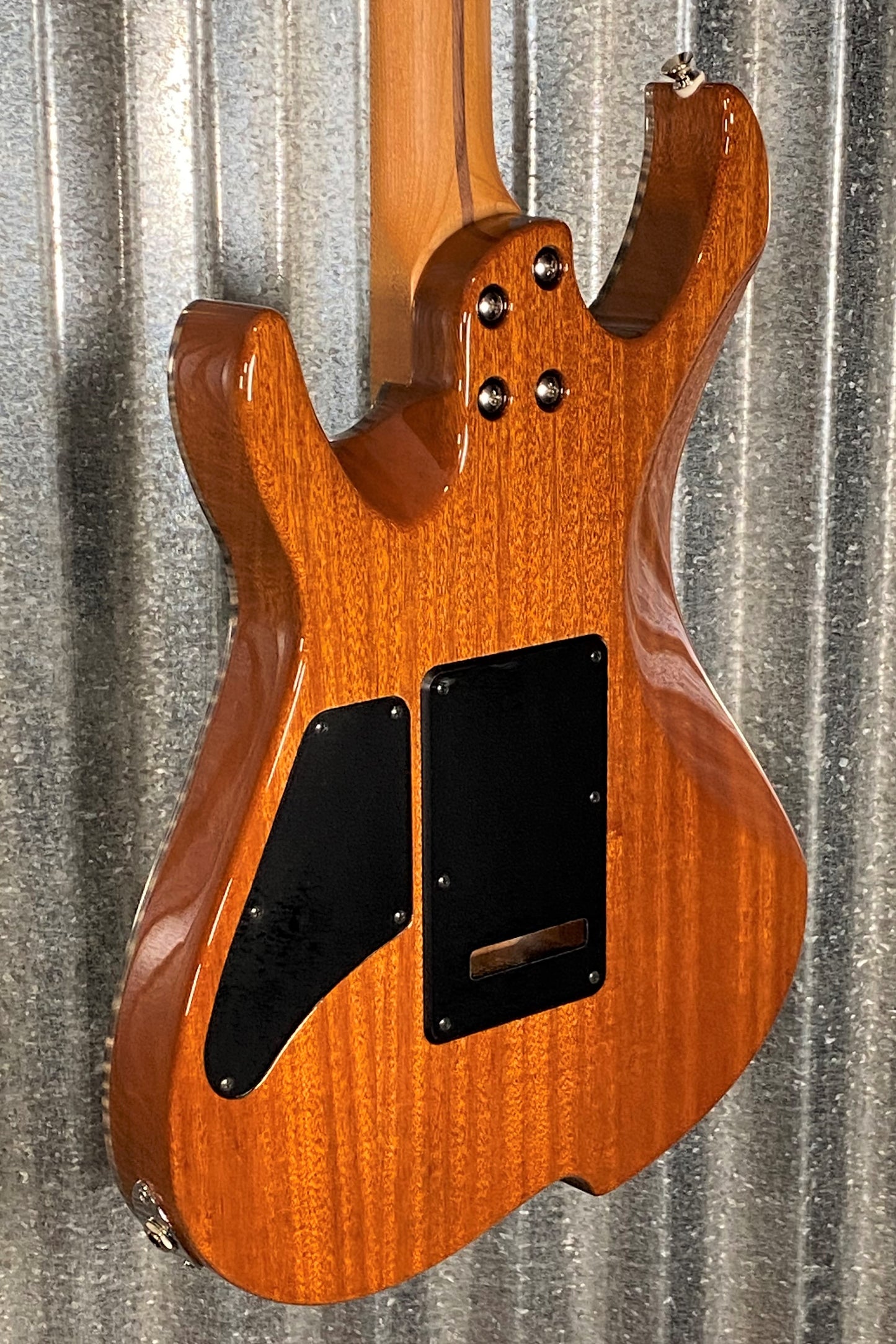 Vola OZ RV TNC Tribal Black Gloss Guitar & Case #7341