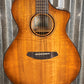Breedlove Pursuit Exotic S Concert Amber CE Myrtlewood Acoustic Electric Guitar PSCN49CEMYMY #4744