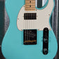 G&L USA ASAT Classic Bluesboy Turquoise Maple Satin Neck Guitar & Case #5318