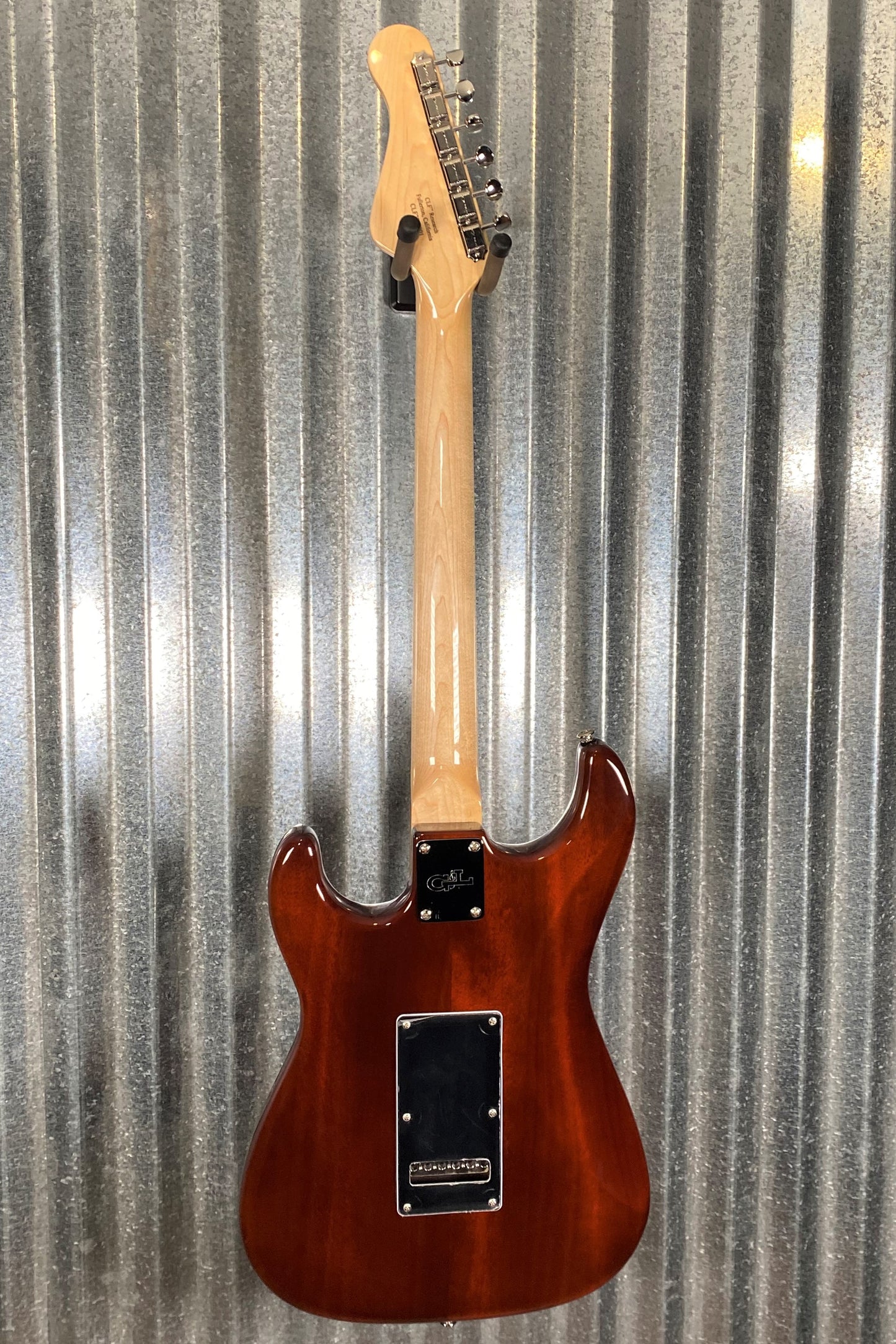 G&L USA CLF Research S-500 Mocha Guitar & Bag #9091