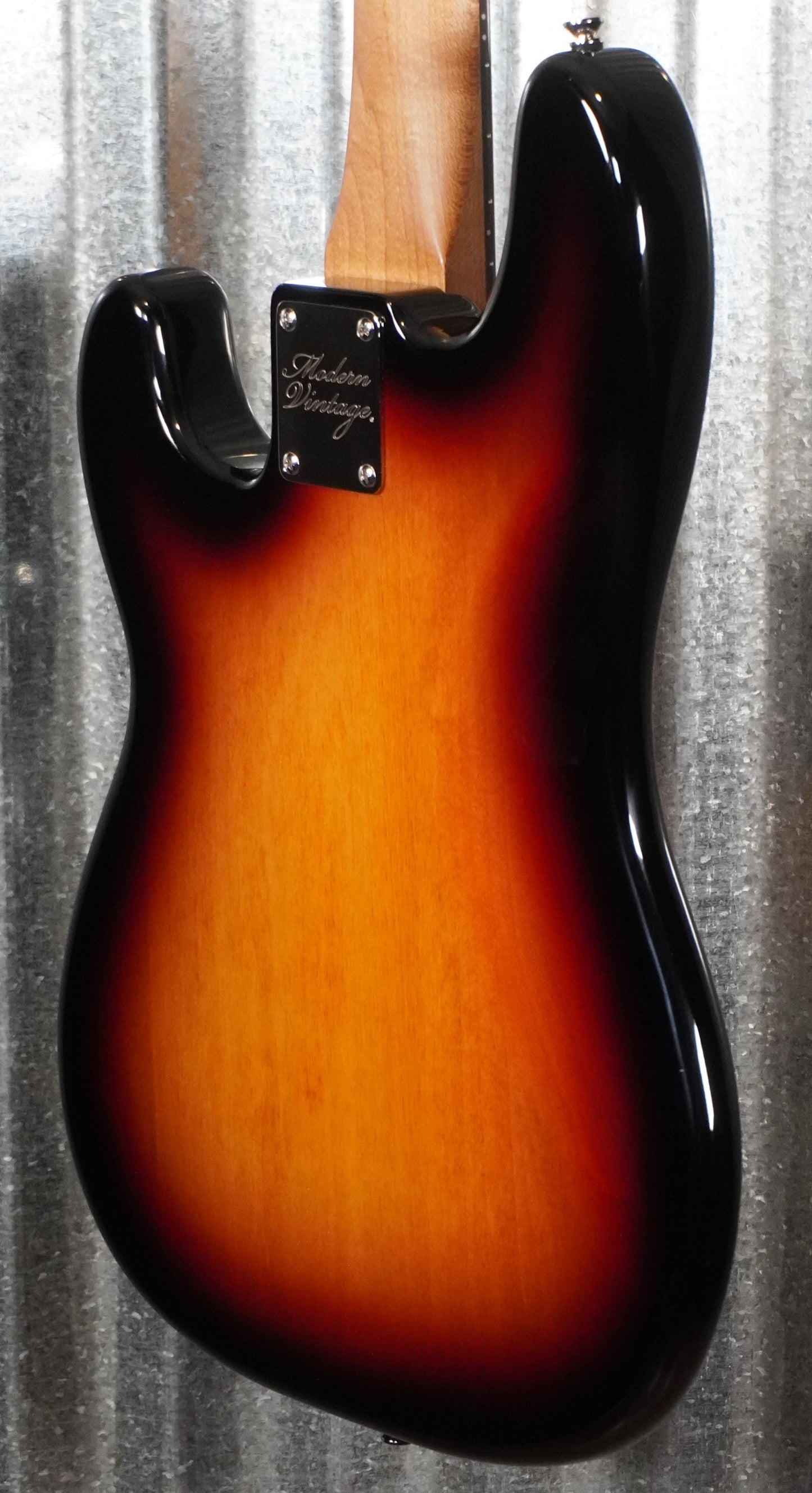 Modern Vintage MVP4-62 60's Vintage 4 String Precision Bass 3 Tone Sunburst & Bag #1188