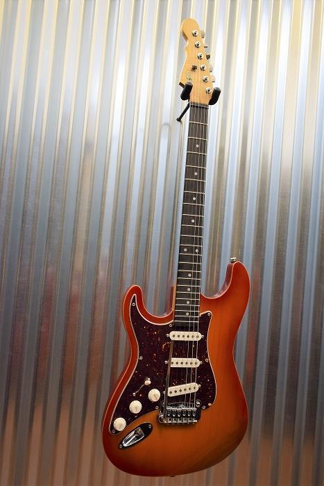 G&L Guitars USA Legacy Cherryburst Left Hand Electric Guitar & Case #8530