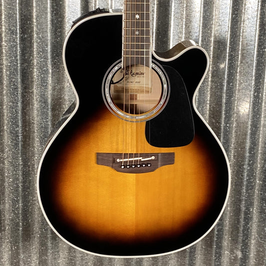 Takamine P6NC NEX Cutaway Acoustic Electric Guitar  Brown Sunburst & Case Japan #0816 Used