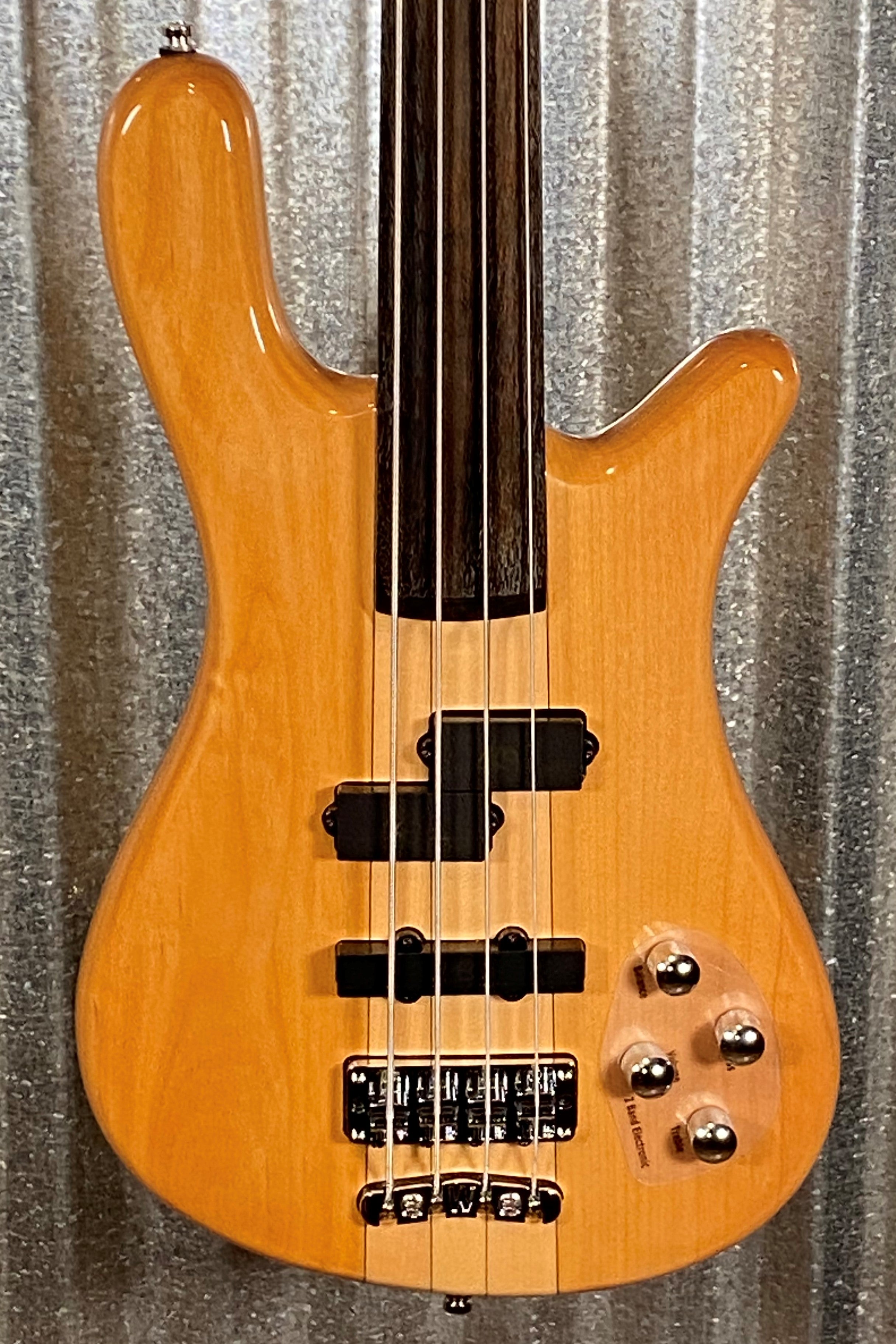 Warwick RockBass Streamer NT I 4 String Fretless Bass Natural & Bag #9822