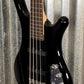 Warwick RockBass Corvette Basic Black Active Short Scale 4 String Bass & Bag #9621