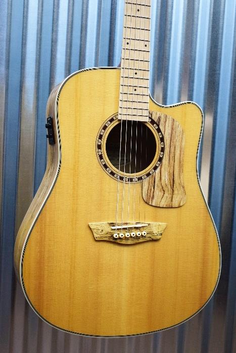 Washburn Guitars Woodcraft Series WCSD40SCEK Acoustic Electric Guitar & Gig Bag
